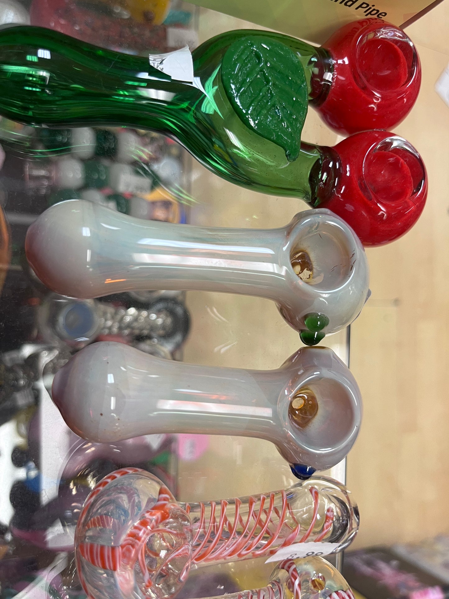 Glass Pipes, Custom Various