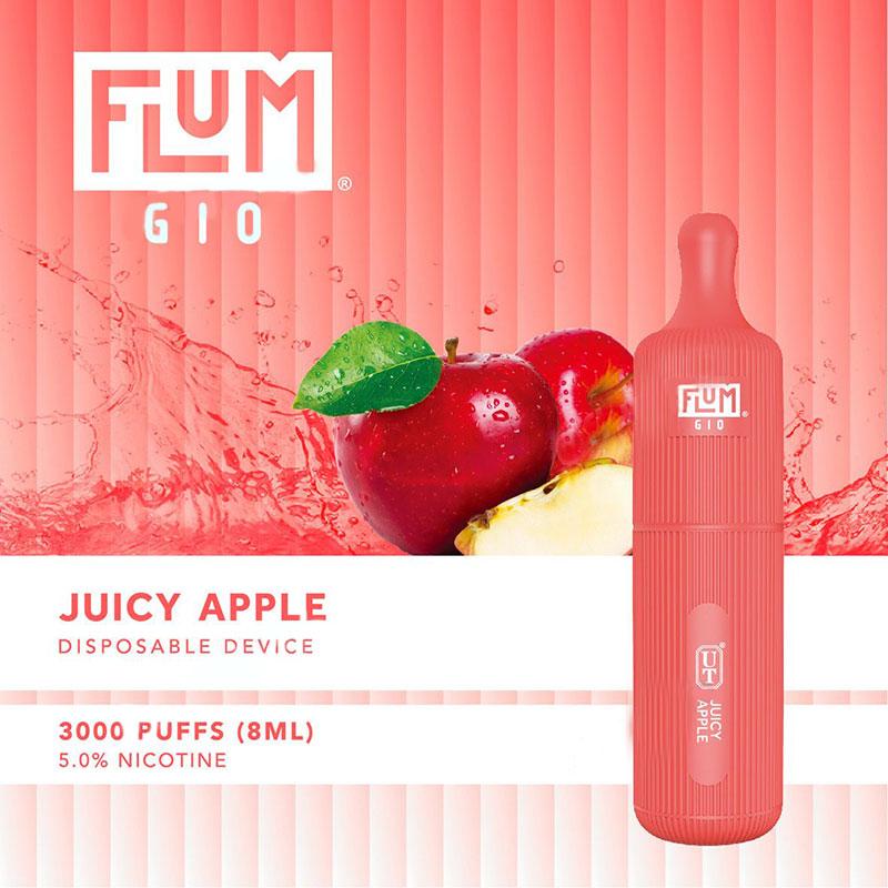 FLUM GIO DISPOSABLE VAPE - 3000 PUFFS