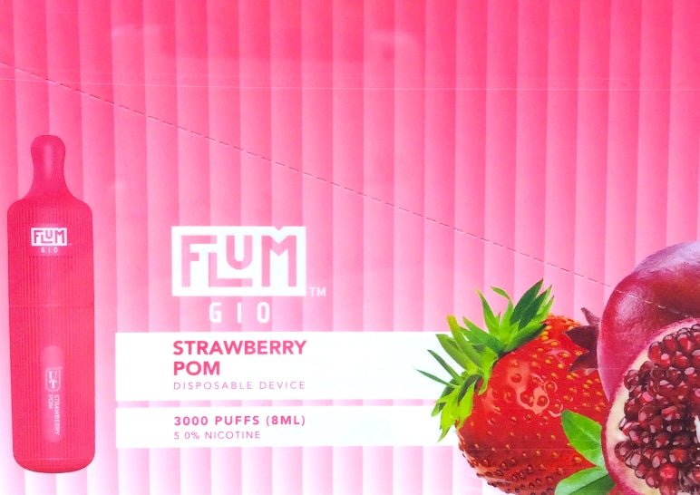 FLUM GIO DISPOSABLE VAPE - 3000 PUFFS