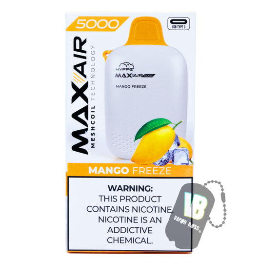 Hyppe Max Air 5000 Puffs | 5% Nicotine | $14.99