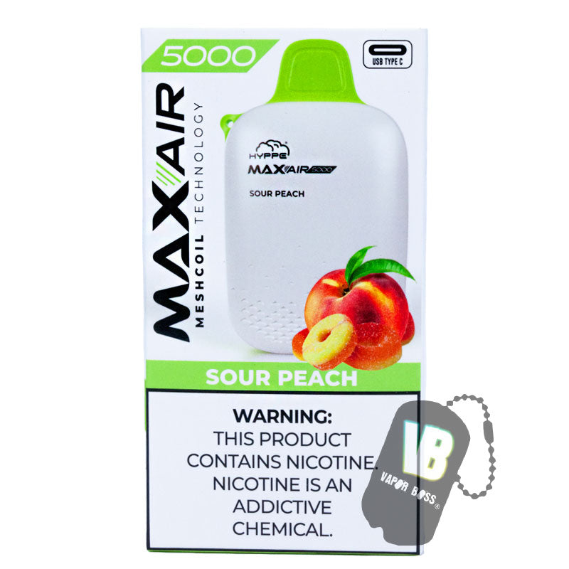 Hyppe Max Air 5000 Puffs | 5% Nicotine | $14.99